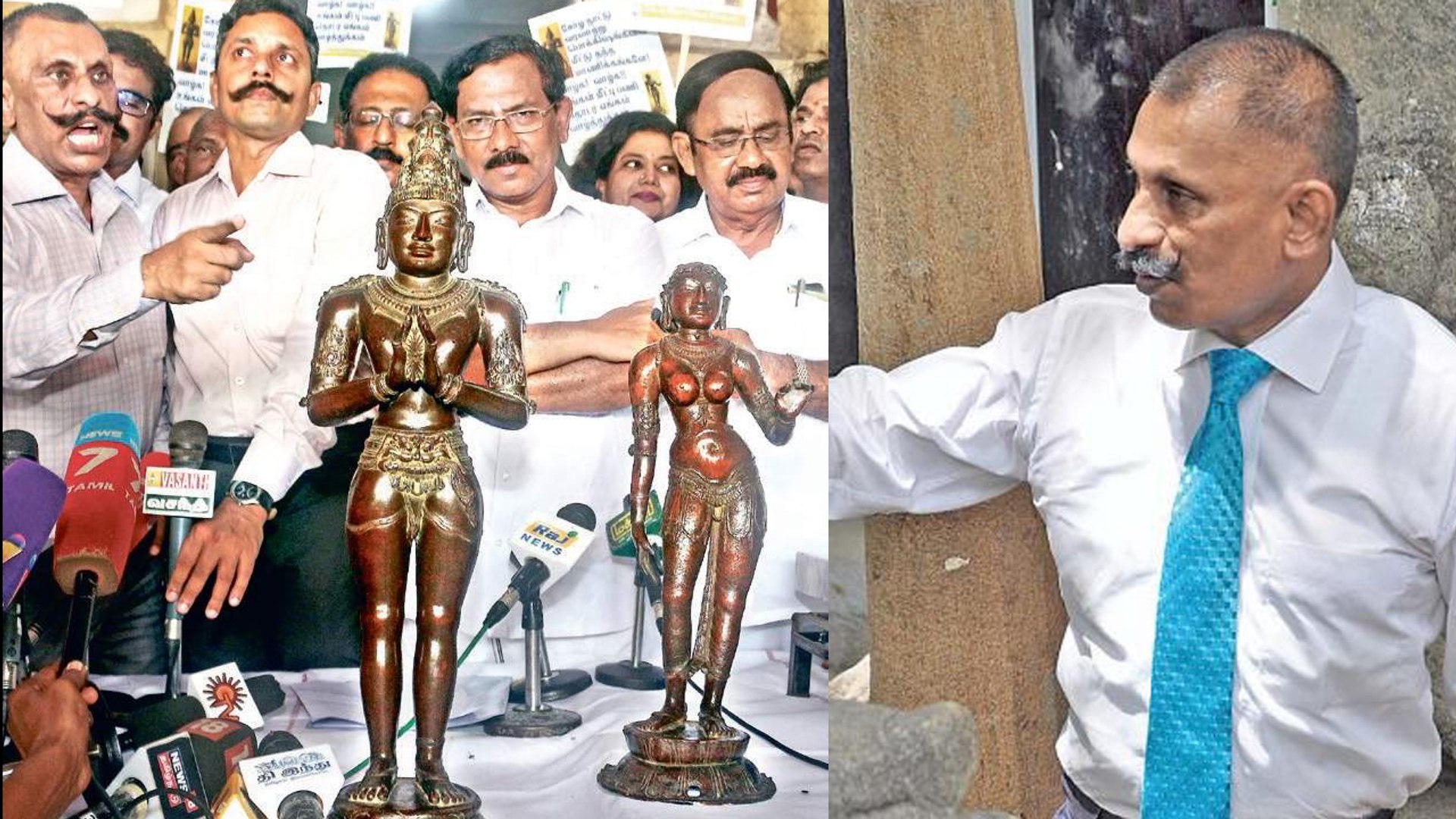 சிலை கடத்தல் வழக்கில் தமிழக அரசு- ஐ.ஜி பொன்.மாணிக்கவேல் மோதல் - video Dailymotion