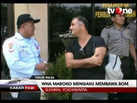 WNA Maroko Mengaku Membawa Bom di Bandara Adi Sucipto