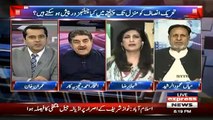 Iftikhar Ahmed Takes Class of Shehla Raza In Live Show