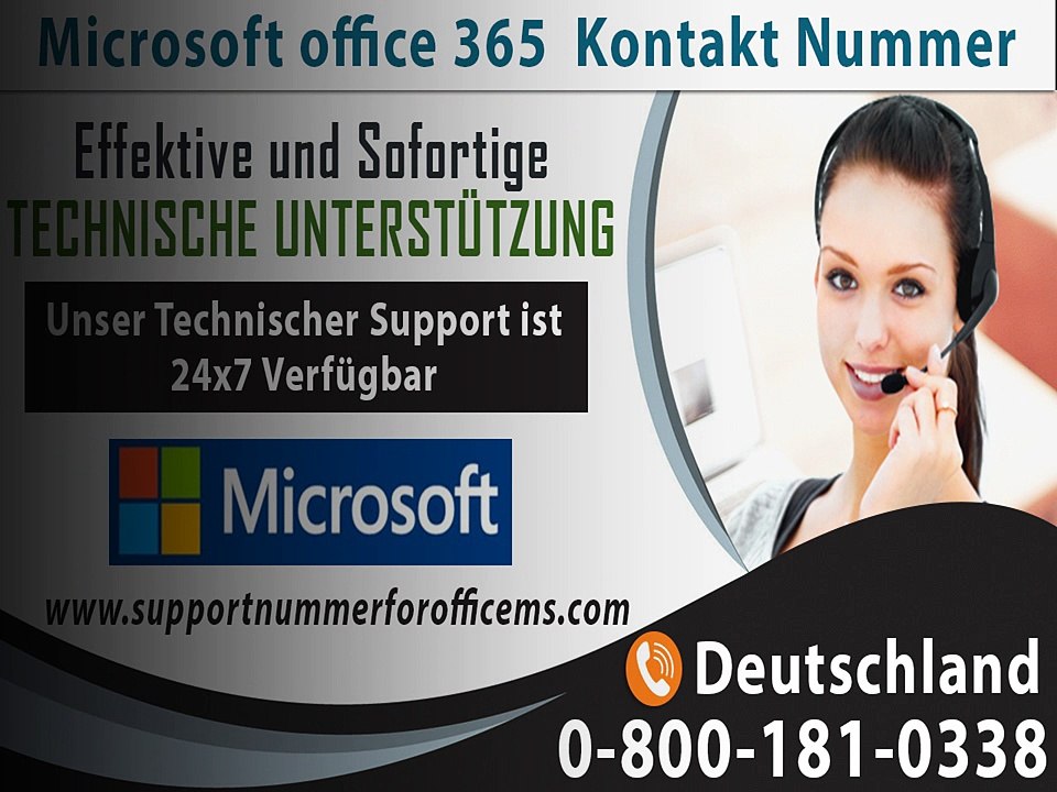Wie behandeln wir bei Microsoft Kunden Support Nummer 0800-181-0338 Office-Probleme?