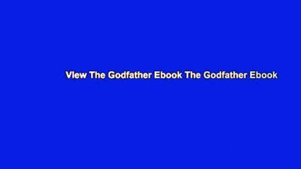 View The Godfather Ebook The Godfather Ebook