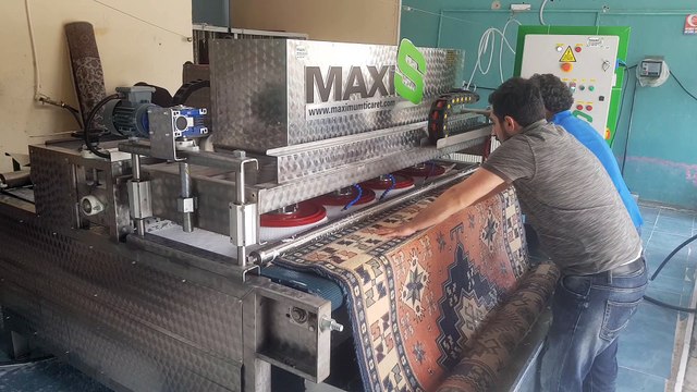 tam otomatik halı yıkama makinası,halı sıkma makinası maxis