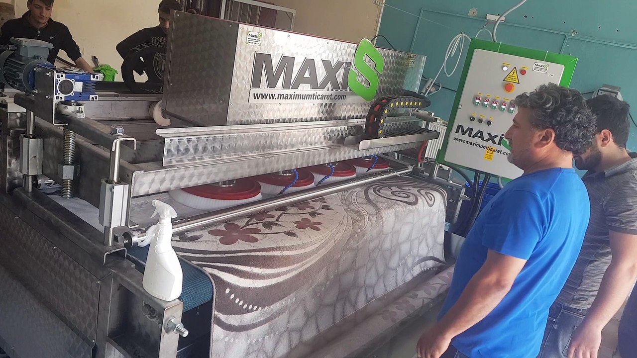 tam otomatik halı yıkama makinası,halı sıkma makinası maxis