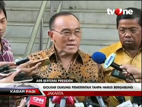 Dukung Jokowi, ARB Golkar Tak Harus Masuk Pemerintahan