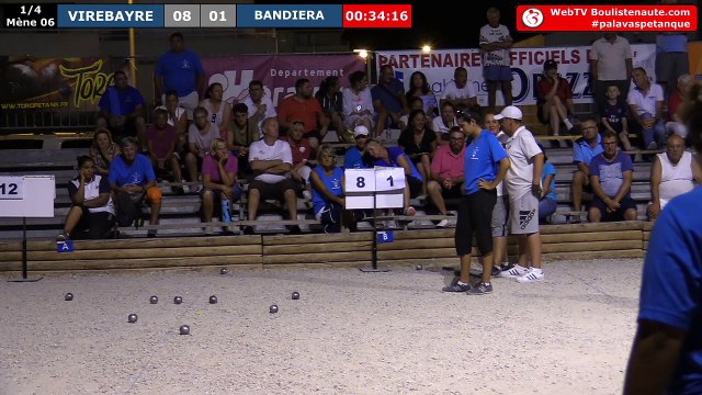 Palavas doublette féminin : Quart VIREBAYRE vs BANDIERA