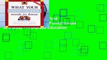 [book] New What Your Third Grader Needs to Know: Fundamentals of a Good Third-Grade Education