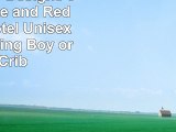 Sweet Jojo Designs 9Piece White and Red Modern Hotel Unisex Baby Bedding Boy or Girl Crib