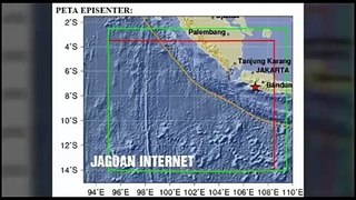Gempa Bumi Dahsyat Mengguncang Pulau Jawa dan Berpotensi Tsunami