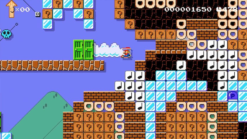 Mario Kart 8 Deluxe ⚡️ by monstre ⚡️ SUPER MARIO MAKER Raw GAMEPLAY