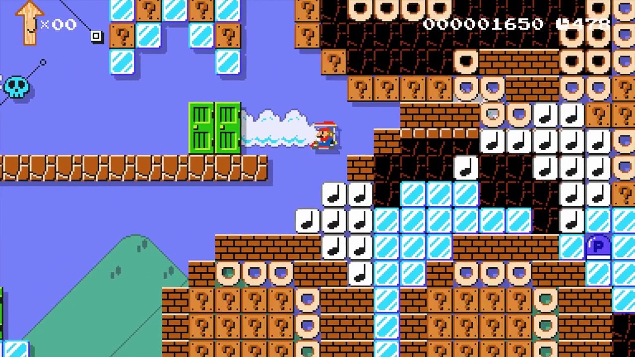 Mario Kart 8 Deluxe ⚡️ by monstre ⚡️ SUPER MARIO MAKER Raw GAMEPLAY