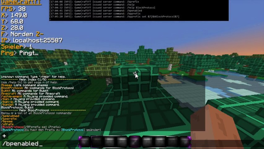 Pluginvorstellung von BLOCKPROTOCOL | Minecraft | GameCraft