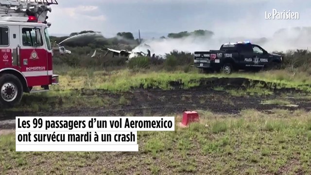 Mexique : 99 passagers survivent miraculeusement à un crash d’avion