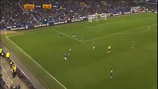 Carbonieri flicks Rooney  Everton vs Hajduk