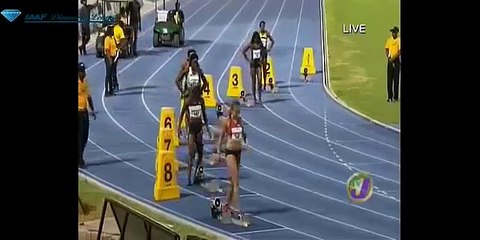 449 Shaunae Miller Wins Women's 200m   Jamaica International Invitational 2016