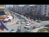 Qytetarët dynden për në Jug, pamjet nga lart të trafikut të rënduar sot në Fier