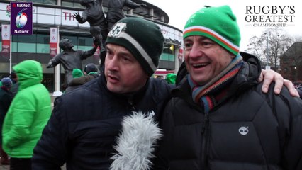 Ireland fans after Grand Slam...including an unexpected Mayo link  NatWest 6 Nations