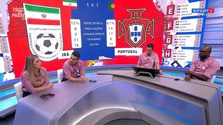 Debate fala do penalti marcado para Portugal contra Marrocos 25 06 2018