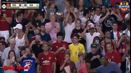 Highlights Manchester United vs Real Madrid, ICC 2018