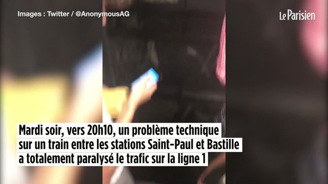 Panne sur la ligne 1 du métro parisien : soirée cauchemardesque pour les usagers