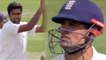 India Vs England 1st Test: R Ashwin Clean Bowls Alastair Cook for 13 | वनइंडिया हिंदी