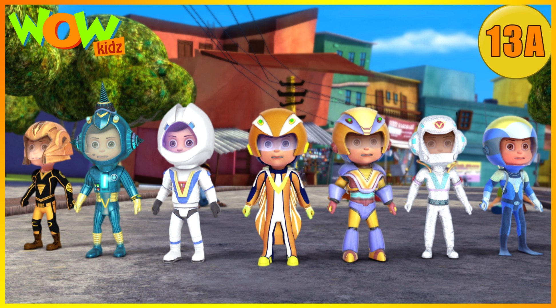 Vir The Robot Boy | Vir vs Dangerous Seven - 1 | Action Cartoon for Kids |  Wow Kidz - video Dailymotion