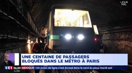 Panne géante du métro parisien - ZAPPING ACTU DU 01/08/2018