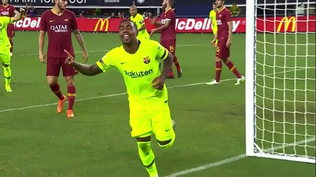 Barcelona vs AS Roma | All Goals and Highlights | 01.08.2018 HD