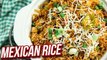 Mexican Rice Recipe - How To Make Mexican Rice - Easy One Pot Meal - Ruchi Bharani