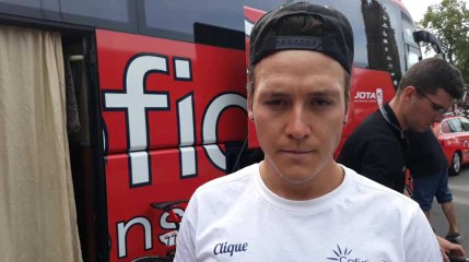 Interview de Hofstetter Etape 5 Tour de Wallonie