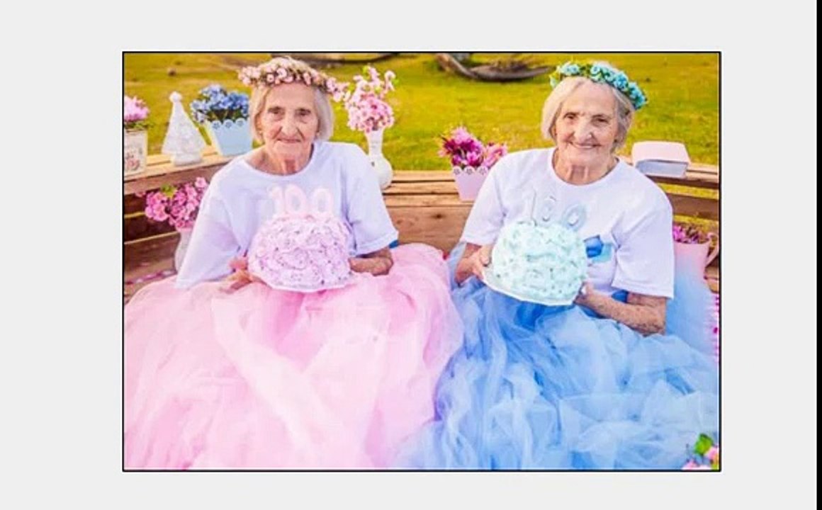 Twins sisters celebrate their 100th birthday in Brazil