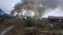 Passengers and crew survive Mexico air crash