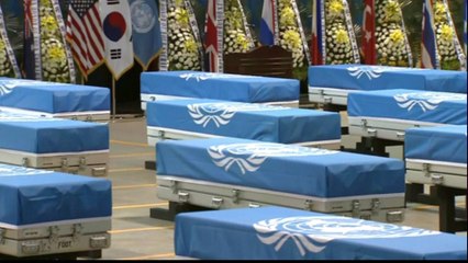 Download Video: Bodies of US soldiers killed during Korean War returning home