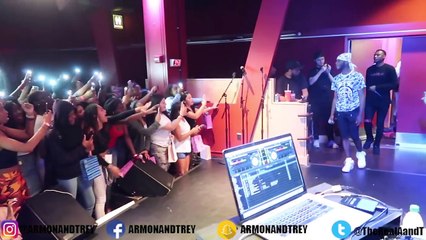 PASSING OUT ON STAGE PRANK ON FANS AT OUR CONCERT IN BOSTON!!! #FeverTour