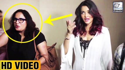 Aishwarya Rai Gets Angry On Her Manager At And Event