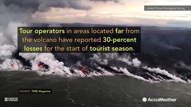 Some tourists are avoiding Hawaii due to Kilauea's eruptions