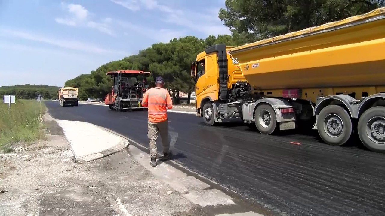 Georges travaille pour la société Colas Istres