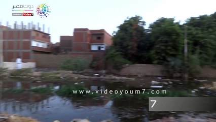 مصرف مصنع سكر كوم أمبو يغرق شوارع "البيارة" بأسوان