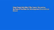 View Food Aid After Fifty Years: Recasting its Role (Priorities for Development Economics) Ebook