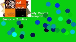 View Global Civil Society, Volume 2: Dimensions of the Nonprofit Sector: v. 2 online