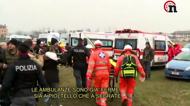 Le telefonate al 112 dei passeggeri del Treno deragliato a Pioltello - Notizie.it