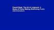 Favorit Book  The Art of Judgment: A Study of Policy Making (Rethinking Public Administration)