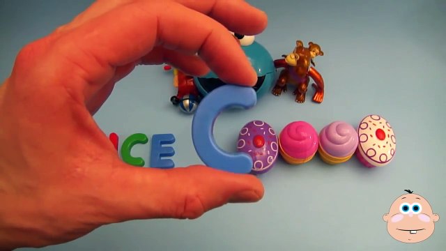 Kinder Surprise Egg Learn A Word! Spelling Food Lesson I (Teaching Letters Opening Eggs &