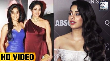 Janhvi Kapoor Missing Her Mom Sridevi At Red Carpet