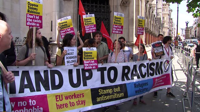 Stand Up To Racism: Tommy Robinson is a threat to democracy