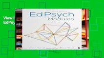 View EdPsych Modules Ebook EdPsych Modules Ebook