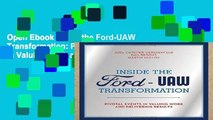 Open Ebook Inside the Ford-UAW Transformation: Pivotal Events in Valuing Work and Delivering