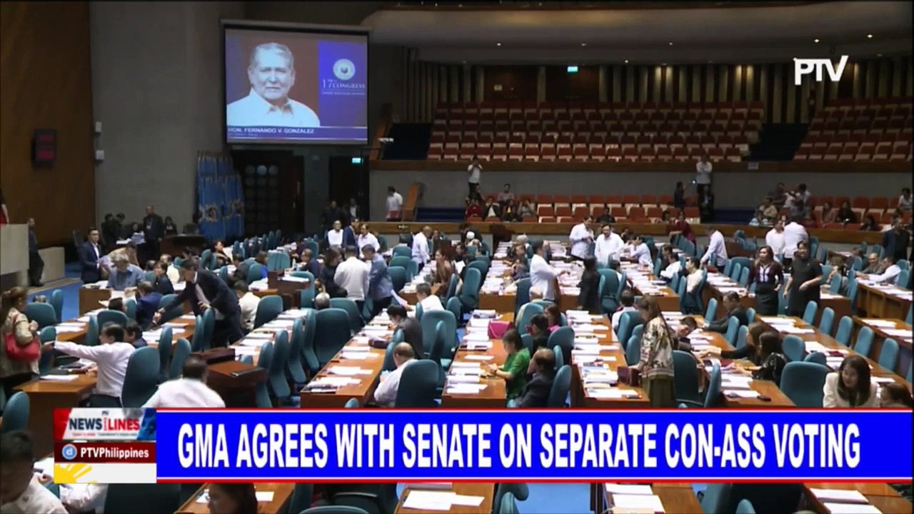 GMA agrees with Senate on separate con-ass voting