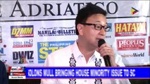 Two solons mull bringing house minority issue to SC