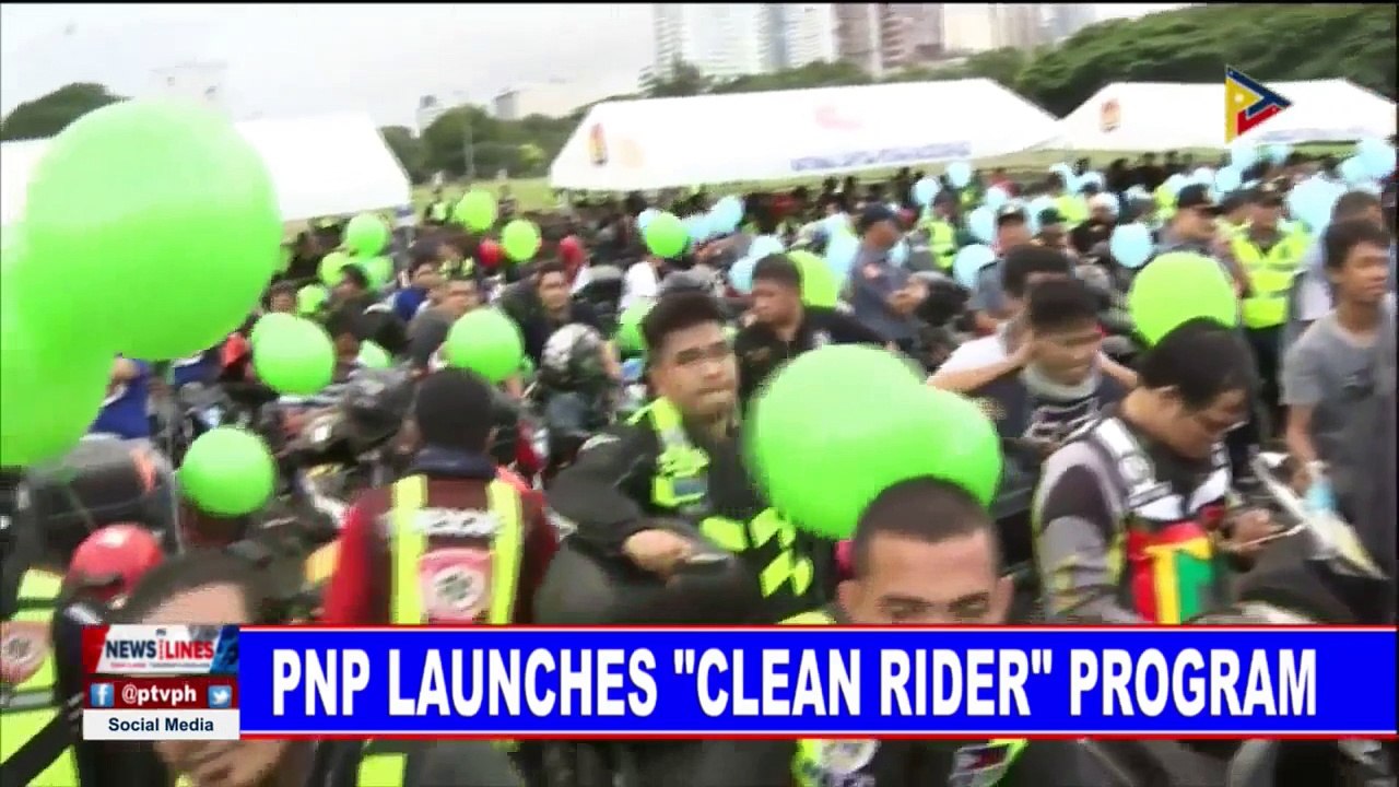 PNP launches “Clean Rider” program