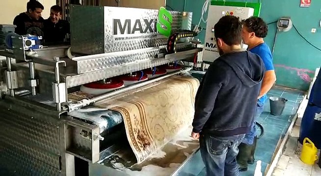 tam otomatik halı yıkama makinası,halı sıkma makinası maxis